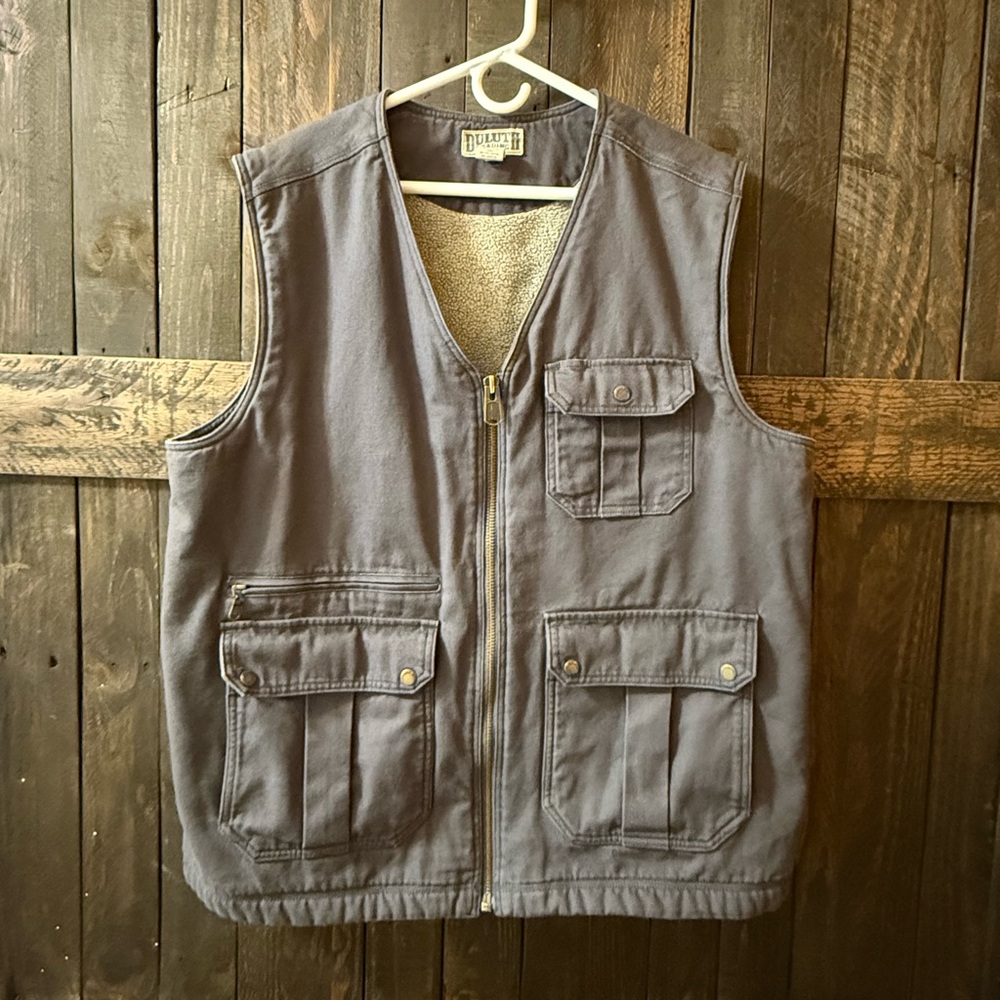 Duluth Men's Iron Range Fire Hose Lined Vest